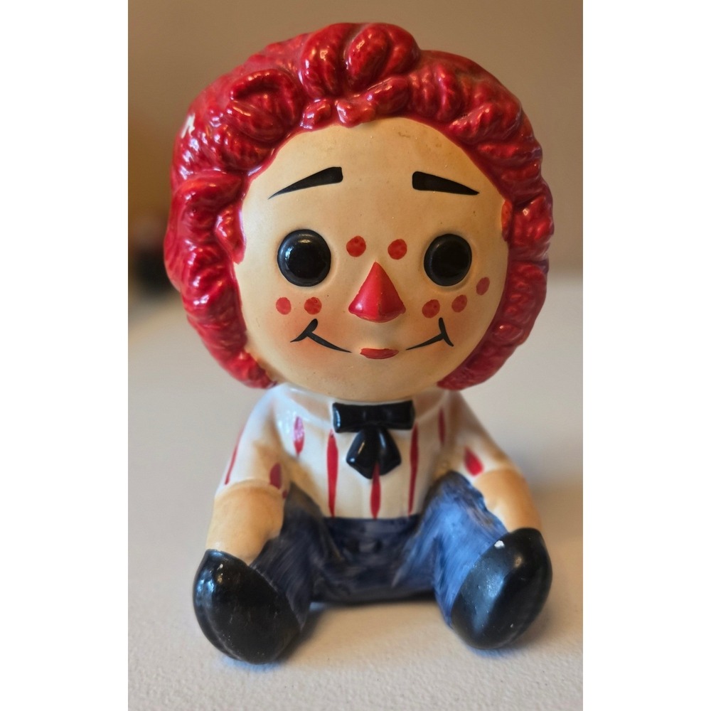 Vintage INARCO Japan Raggedy Ann Planter E3399 Ceramic‎ Head Vase